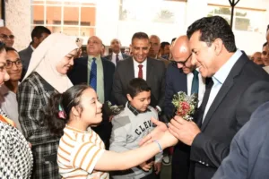 وزير الرياضة يفتتح عددًا من المشروعات الجديدة بمركز التنمية الشبابية بشبرا الخيمة