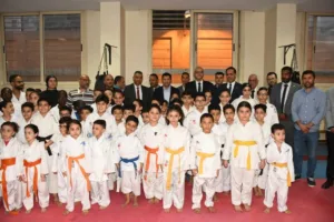 وزير الرياضة يفتتح عددًا من المشروعات الجديدة بمركز التنمية الشبابية بشبرا الخيمة