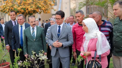 يضم نباتات الزينة والعطرية .. افتتاح معرض الزهور الثانى بجامعة بنها - صور