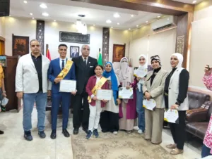 "نور أحمد" تحصد المراكز الأولى جمهوريًا في مسابقة "الإعلامي الصغير" ممثلة لمدارس الشبان ببنها