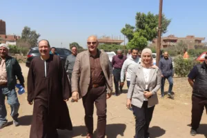 محافظ القليوبية يدشن الحملة القومية لتحصين الماشية ضد مرض الحمى القلاعية - صور