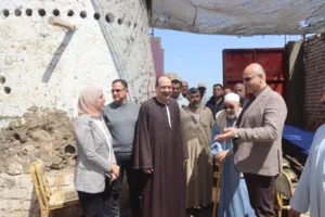 محافظ القليوبية يدشن الحملة القومية لتحصين الماشية ضد مرض الحمى القلاعية - صور