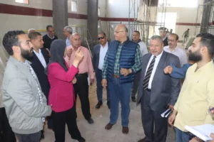 محافظ القليوبية يتفقد أعمال تطوير مجزر كفر شكر الآلي بتكلفة 21 مليون جنيه