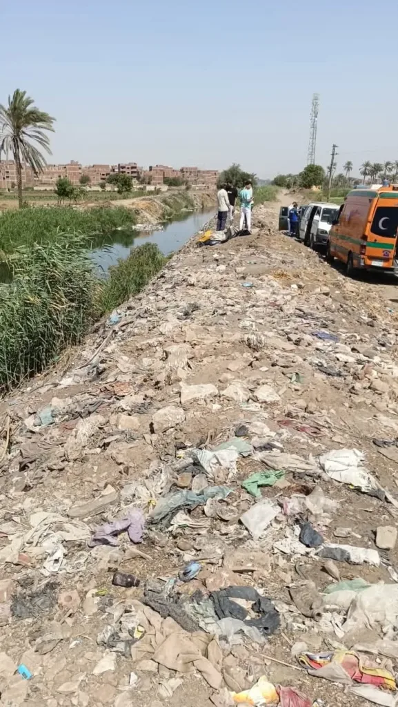 العثور على شخص مجهول الهوية في رشاح بشبين القناطر