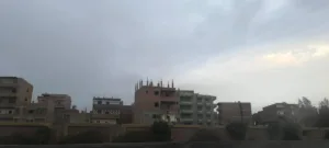 سقوط أمطار خفيفة على بعض الأنحاء بالقليوبية
