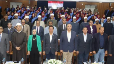 محافظ القليوبية ورئيس جامعة بنها يشهدان ندوة عن "البناء الفكري وتصحيح المفاهيم"