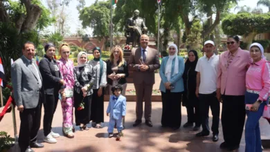 محافظ القليوبية يستقبل سفير أذربيجان بالقناطر الخيرية - صور محافظ القليوبية يستقبل سفير أذربيجان بالقناطر الخيرية - صور