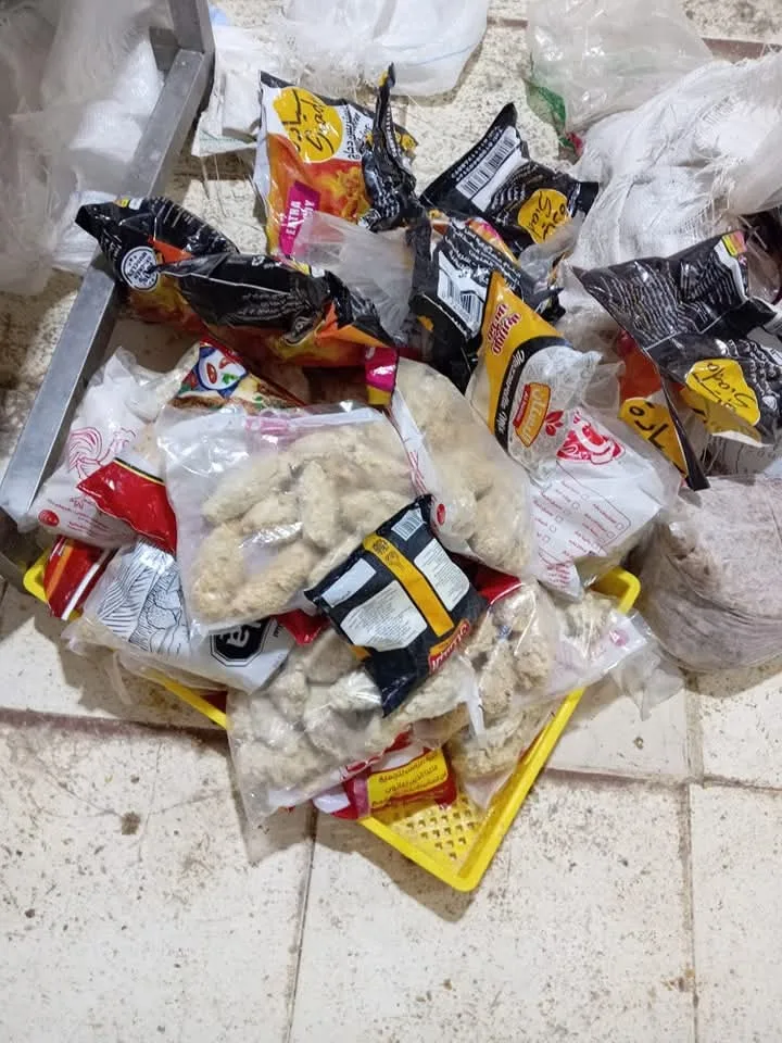 ضبط 12 طن دواجن فاسدة داخل مصنع غير مرخص بالقليوبية