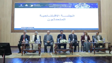 افتتاح فعاليات المؤتمر الرابع لطلاب الدراسات العليا في مجال العلوم التطبيقية بجامعة بنها