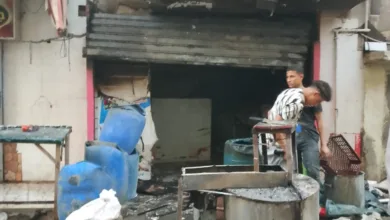 السيطرة على حريق محدود بمحل دواجن ببنها السيطرة على حريق محدود بمحل دواجن ببنها