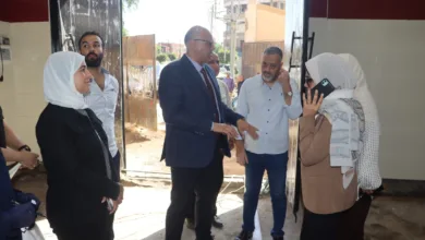 محافظ القليوبية يتابع أعمال تطوير مجزر كفر شكر الآلي