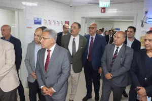 محافظ القليوبية يستقبل وفد لجنة الإدارة المحلية بمجلس النواب لتفقد مستشفى الناس