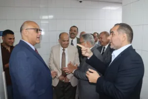 محافظ القليوبية يستقبل وفد لجنة الإدارة المحلية بمجلس النواب لتفقد مستشفى الناس