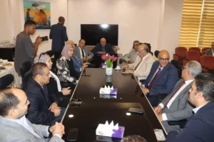 محافظ القليوبية يستقبل وفد لجنة الإدارة المحلية بمجلس النواب لتفقد مستشفى الناس
