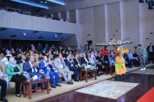 جامعة بنها تنظم المهرجان الأول لتحالف جامعات إقليم القاهرة الكبرى للفنون الشعبية - صور