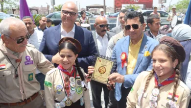 وزير الشباب والرياضة يصل القليوبية لبدء جولة تفقدية موسعة بالمحافظة - صور