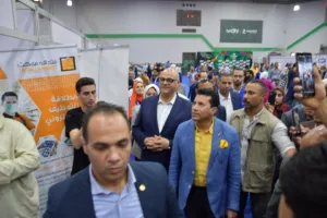 وزير الشباب والرياضة ومحافظ القليوبية يفتتحان ملتقى "توظيف مصر" بالقليوبية