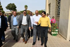 وزير الرياضة ومحافظ القليوبية يتفقدان نادي العبور ويفتتحان عددًا من المشروعات الرياضية