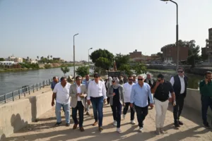 وزير الري يتفقد حالة الري وأعمال تطهيرات الترع بالقليوبية