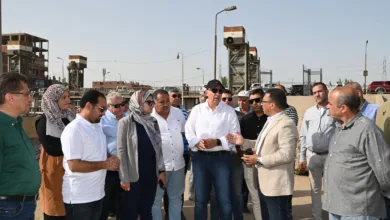 وزير الري يتفقد حالة الري وأعمال تطهيرات الترع بالقليوبية وزير الري يتفقد حالة الري وأعمال تطهيرات الترع بالقليوبية