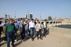 وزير الري يتفقد حالة الري وأعمال تطهيرات الترع بالقليوبية