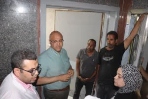 محافظ القليوبية يتفقد أعمال تطوير مستشفى النيل ويشدد على سرعة الإنجاز