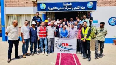 للمرة الرابعة على التوالي… محطة مياه القناطر الخيرية تُجدد شهادة TSM في الإدارة الفنية المستدامة