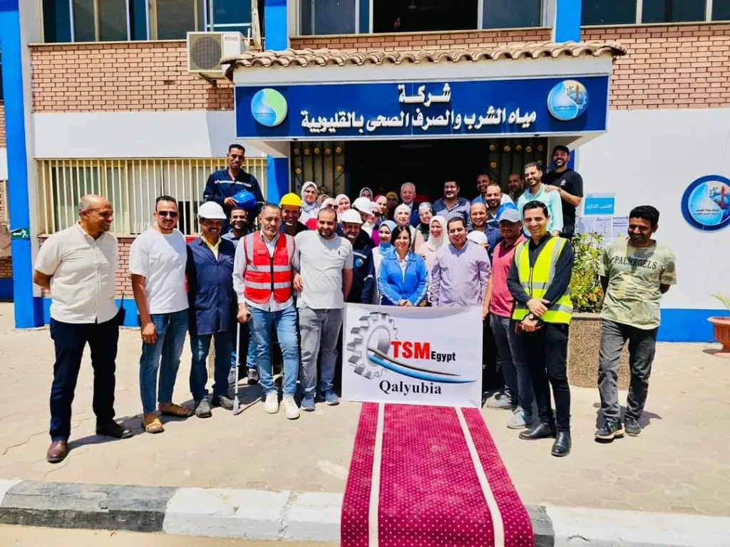 للمرة الرابعة على التوالي… محطة مياه القناطر الخيرية تُجدد شهادة TSM في الإدارة الفنية المستدامة