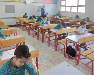 مدير تعليم القليوبية يتابع امتحانات صفوف النقل
