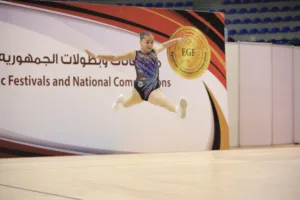 بطلة من ذهب.. "لارا أبوسريع" تحصد فضية الجمهورية في الجمباز