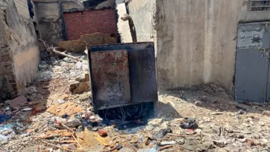 السيطرة على حريق بكابينة كهرباء بمنطقة نقطة المصانع بشبرا الخيمة السيطرة على حريق بكابينة كهرباء بمنطقة نقطة المصانع بشبرا الخيمة