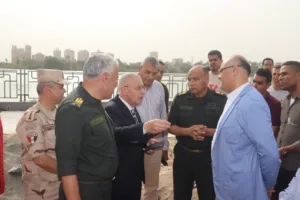 محافظ القليوبية يتفقد أعمال إنشاء نادى المدنيين والعسكرين ببنها ويوجه بسرعة الإنجاز
