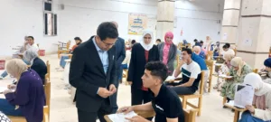 رئيس جامعة بنها يتفقد سير الامتحانات بكليتي الزراعة والطب البيطري