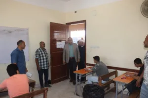 محافظ القليوبية يتفقد لجان امتحانات الشهادة الثانوية الازهرية - صور