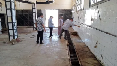 ضبط شادر مخالف لذبح الأضاحي خارج المجزر بمقابل مادي بكفر شكر