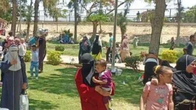 توافد المواطنون على حدائق القناطر الخيرية في رابع أيام عيد الأضحى - صور توافد المواطنون على حدائق القناطر الخيرية في رابع أيام عيد الأضحى - صور