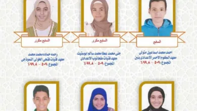 أسماء أوائل الشهادة الإعدادية الأزهرية 2025 في القليوبية - صور