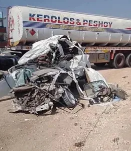 "الميكروباص بقى خردة".. مـ.صرع 16 شخصًا في حـ.ادث تصادم بالمنوفية - صور