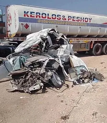 "الميكروباص بقى خردة".. مـ.صرع 16 شخصًا في حـ.ادث تصادم بالمنوفية - صور