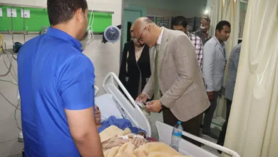 محافظ القليوبية يرسم البهجة والفرحة على الأطقم الطبية والمرضى في أول أيام عيد الأضحى محافظ القليوبية يرسم البهجة والفرحة على الأطقم الطبية والمرضى في أول أيام عيد الأضحى