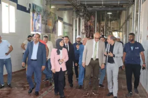 محافظ القليوبية يتفقد مجزر شبرا شهاب بالقناطر الخيرية لمتابعة سير العمل - صور