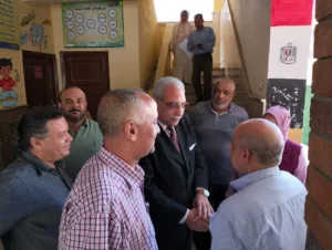 مدير تعليم القليوبية يتفقد كنترول الإعدادية العامة ويوجه بالدقة فى أعمال التصحيح - صور