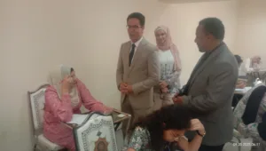 رئيس جامعة بنها يتفقد سير الامتحانات وأعمال التطوير بكلية التربية النوعية