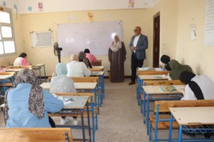 محافظ القليوبية يتفقد لِجان امتحانات الثانوية العامة للاطمئنان على سير الامتحانات