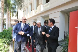 وزير التعليم العالي يفتتح مشروع تطوير مستشفى الجراحة بجامعة بنها