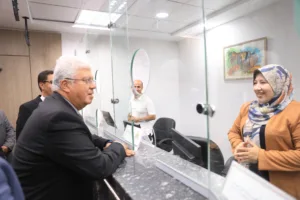 وزير التعليم العالي يفتتح مشروع تطوير مستشفى الجراحة بجامعة بنها