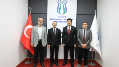 وفد جامعة بنها في زيارة لجامعة سكاريا للعلوم التطبيقية بتركيا