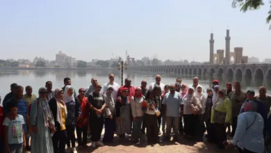 محافظ القليوبية يستقبل أول رحلة متكاملة لزيارة المعالم السياحية والأثرية بالمحافظة - صور محافظ القليوبية يستقبل أول رحلة متكاملة لزيارة المعالم السياحية والأثرية بالمحافظة - صور