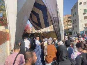 توافد طلاب الثانوية العامة على لجان الامتحانات بالقليوبية - صور