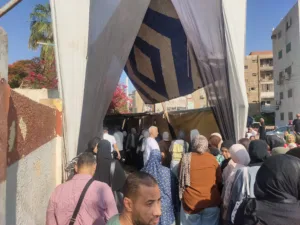 توافد طلاب الثانوية العامة على لجان الامتحانات بالقليوبية - صور